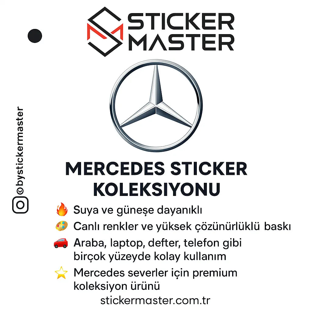 Mercedes-Sticker Sticker Master
