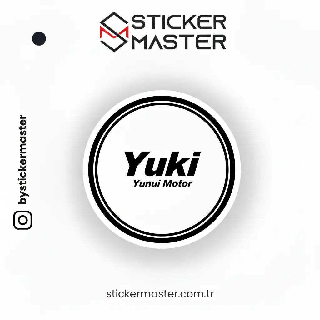 Yuki-Motor-Sticker Sticker Master