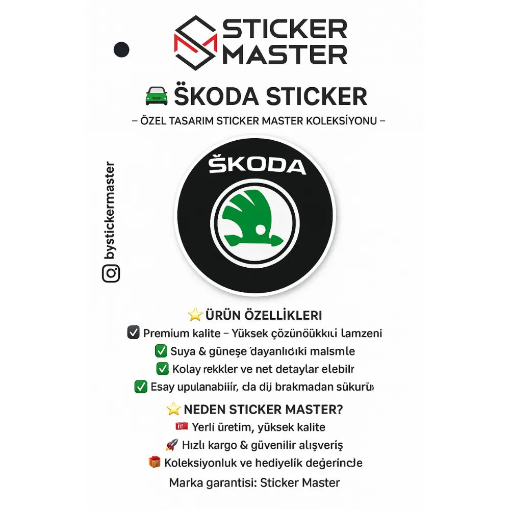 Skoda-Sticker Sticker Master