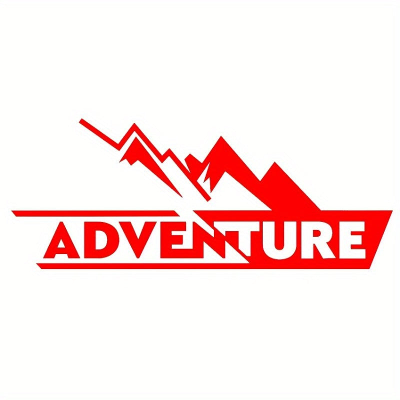 Sticker Master Adventure Sticker Seti - Motosiklet Top Box Uyumlu Etiket (BMW GS / Africa Twin / KTM / Yamaha Tenere)