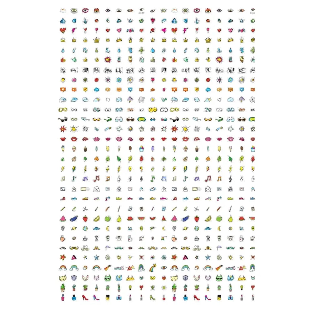 Sticker Master 300 Adet Karışık Sticker Pack Graffiti Araba Stickers Motor Bisiklet Laptop Sticker Etiket Çıkartma Sticker Master