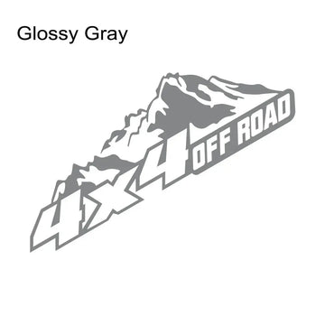 4x4 Off Road Dağ Macerası Sticker 21x7 Cm|Sticker Master Sticker Master
