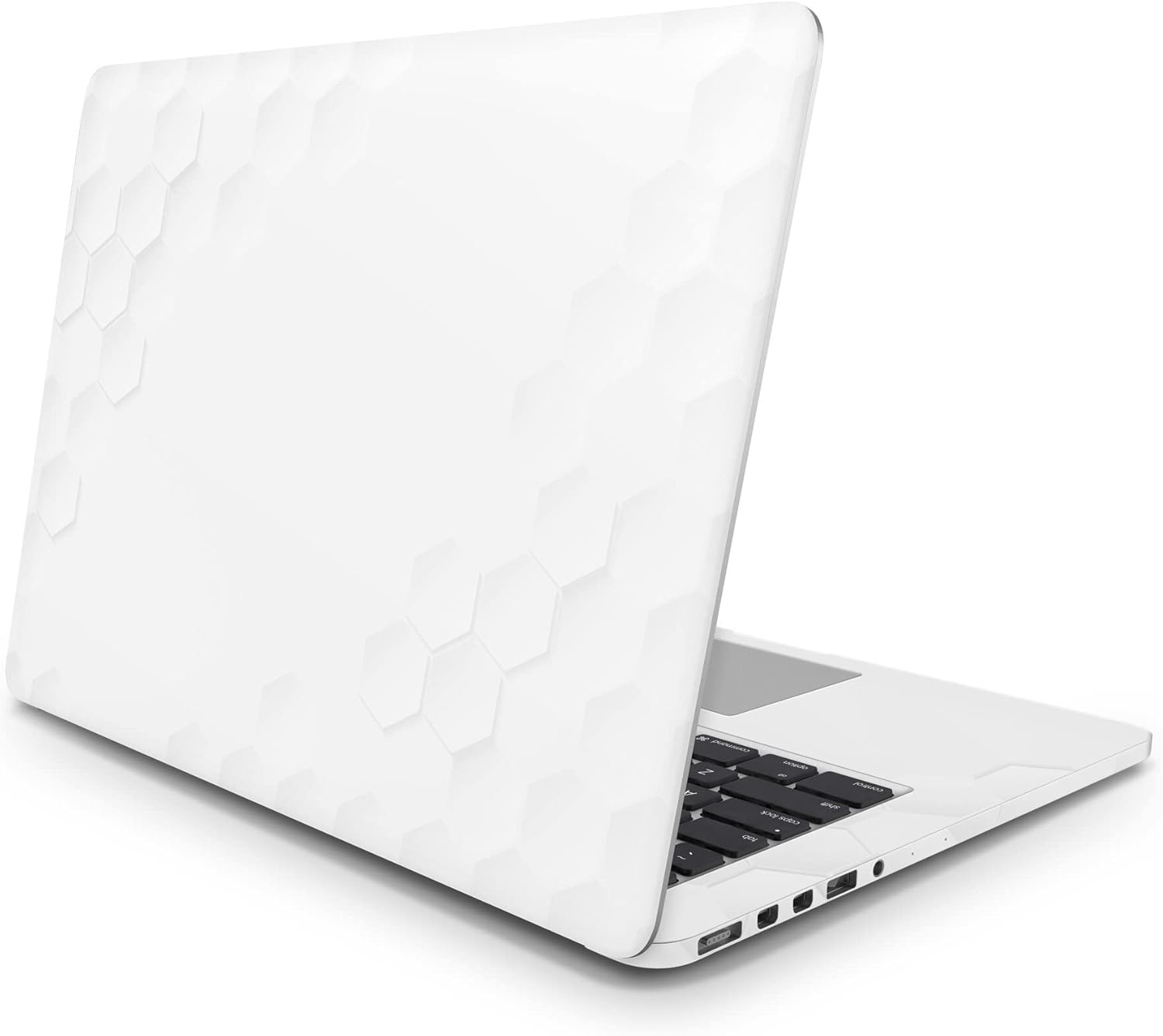 Sticker Master Geometric White Evrensel Sticker Dizüstü Bilgisayar Vinil Sticker Decal 12" 13" 13.3" 14" 15" 15.4" 15.6 inç Dizüstü Bilgisayar Çıkartma Koruyucu Macbook Asus Acer Hp Lenovo Huawei Dell İçin