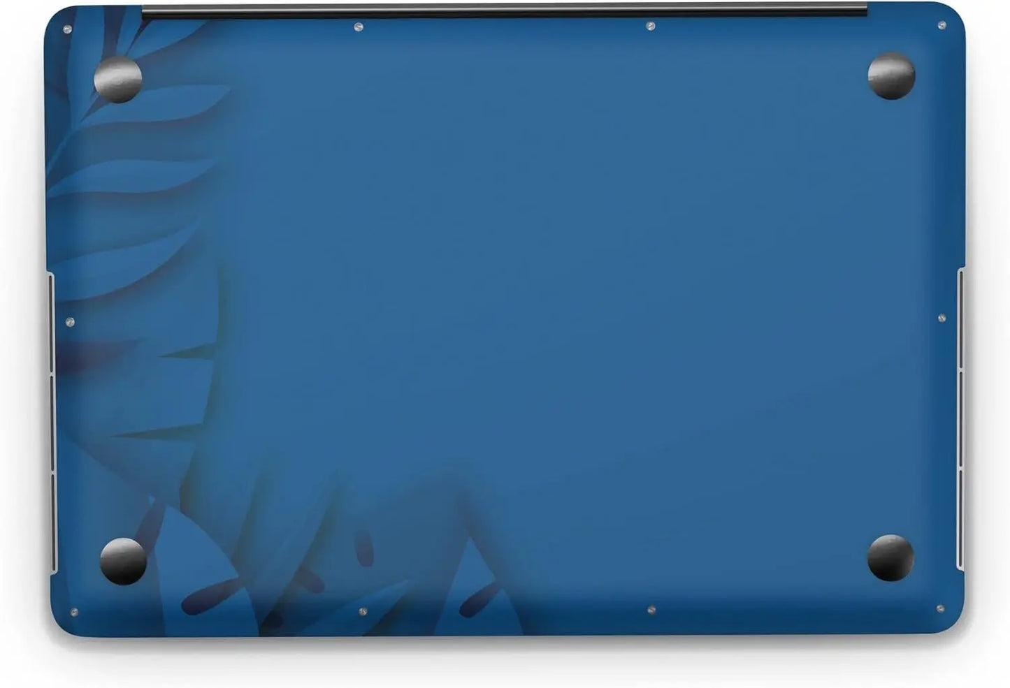 Sticker Master Blue Leaves Evrensel Sticker Dizüstü Bilgisayar Vinil Sticker Decal 12" 13" 13.3" 14" 15" 15.4" 15.6 inç Dizüstü Bilgisayar Çıkartma Koruyucu Macbook Asus Acer Hp Lenovo Huawei Dell İçin Sticker Master