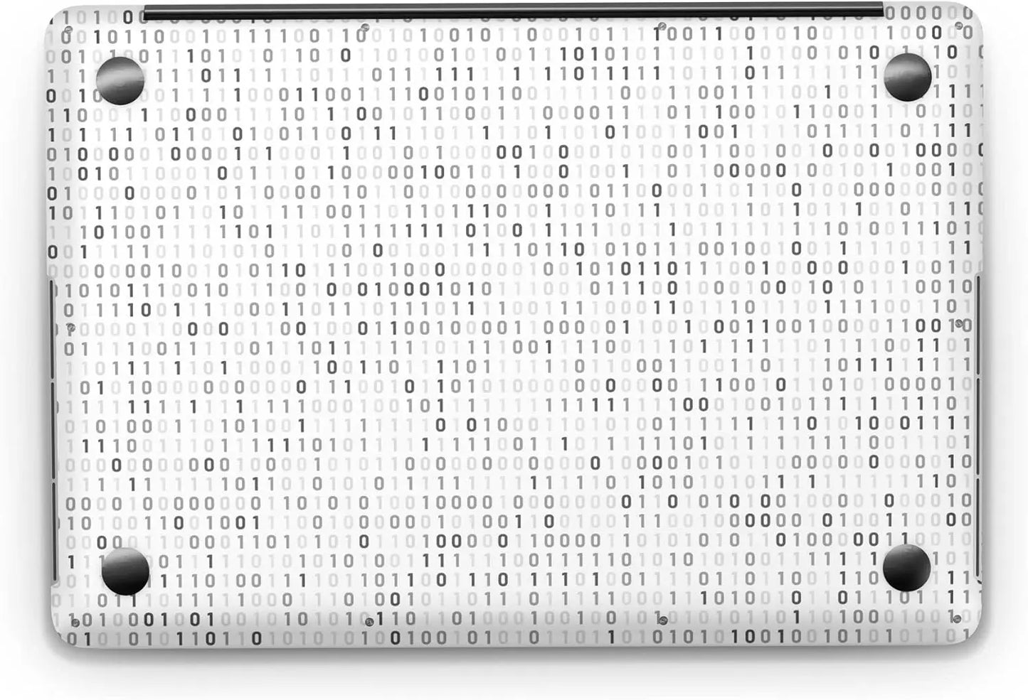 Sticker Master Binary Matrix Code Protective Evrensel Sticker Dizüstü Bilgisayar Vinil Sticker Decal 12" 13" 13.3" 14" 15" 15.4" 15.6 inç Dizüstü Bilgisayar Çıkartma Koruyucu Macbook Asus Acer Hp Lenovo Huawei Dell İçin Sticker Master
