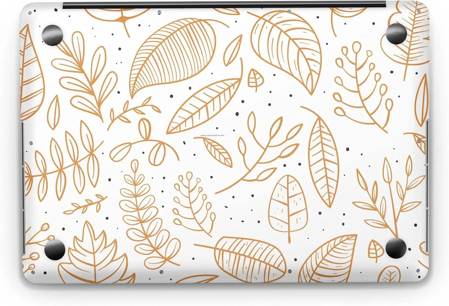 Sticker Master Autumn Background With Leaves Evrensel Sticker Dizüstü Bilgisayar Vinil Sticker Decal 12" 13" 13.3" 14" 15" 15.4" 15.6 inç Dizüstü Bilgisayar Çıkartma Koruyucu Macbook Asus Acer Hp Lenovo Huawei Dell İçin Sticker Master