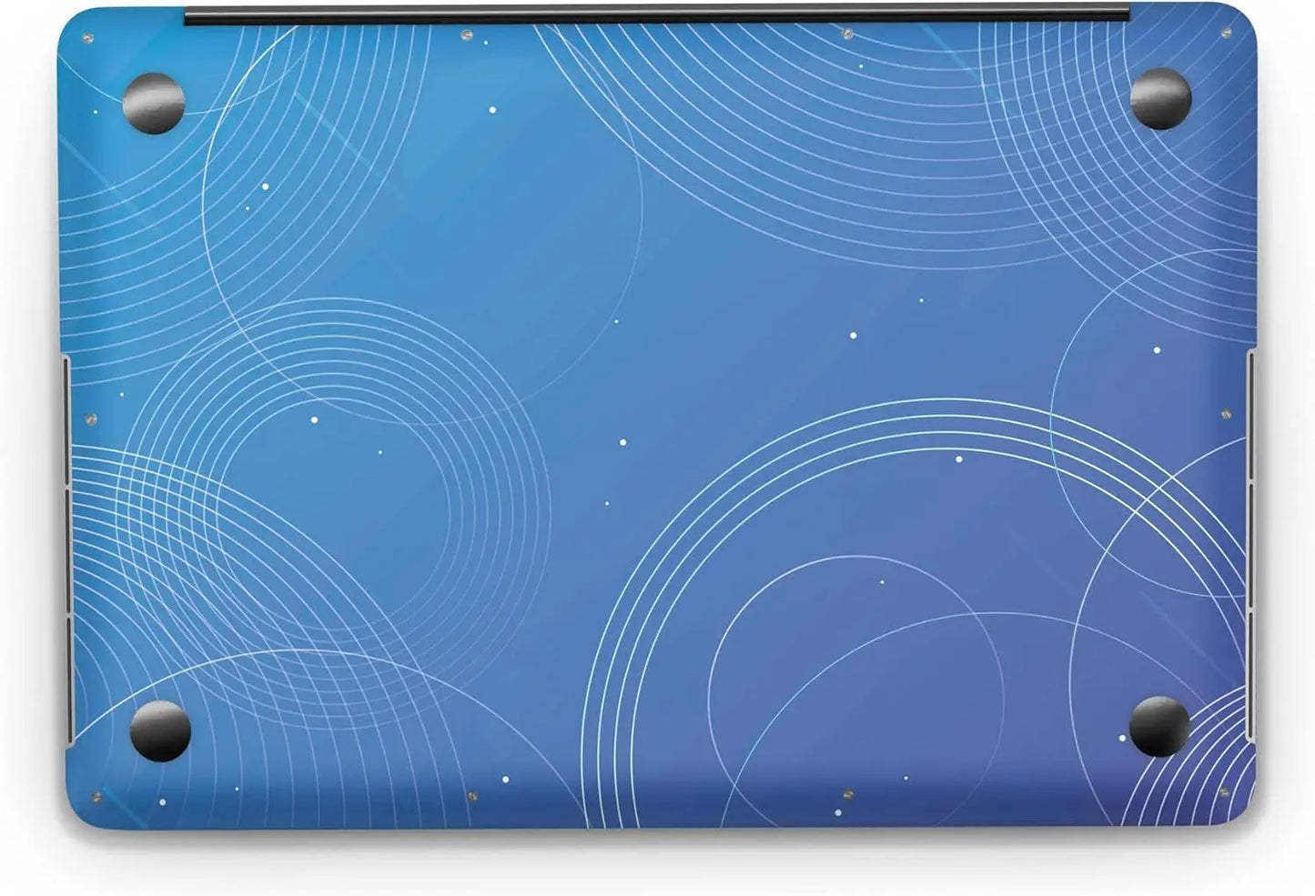 Sticker Master Circles Abstract Evrensel Sticker Dizüstü Bilgisayar Vinil Sticker Decal 12" 13" 13.3" 14" 15" 15.4" 15.6 inç Dizüstü Bilgisayar Çıkartma Koruyucu Macbook Asus Acer Hp Lenovo Huawei Dell İçin Sticker Master