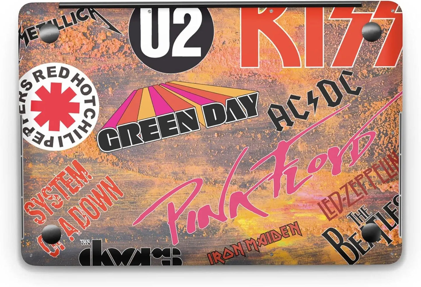 Sticker Master Rock Evrensel Sticker Dizüstü Bilgisayar Vinil Sticker Decal 12" 13" 13.3" 14" 15" 15.4" 15.6 inç Dizüstü Bilgisayar Çıkartma Koruyucu Macbook Asus Acer Hp Lenovo Huawei Dell İçin Sticker Master