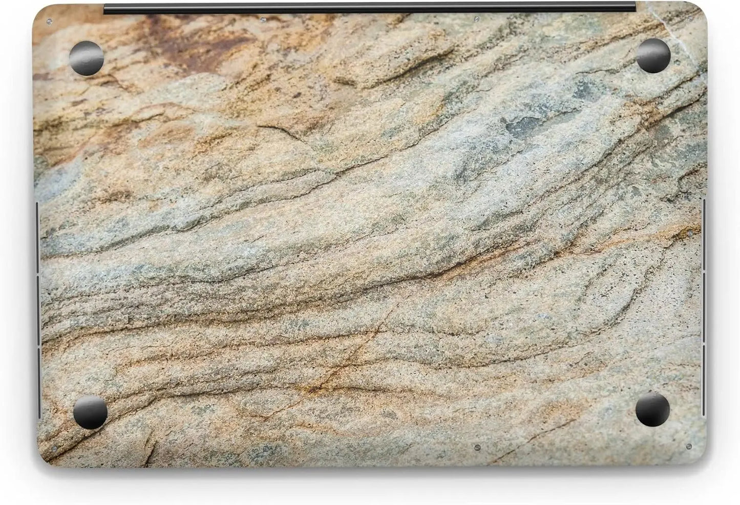 Sticker Master Texture Natural Stone Evrensel Sticker Dizüstü Bilgisayar Vinil Sticker Decal 12" 13" 13.3" 14" 15" 15.4" 15.6 inç Dizüstü Bilgisayar Çıkartma Koruyucu Macbook Asus Acer Hp Lenovo Huawei Dell İçin Sticker Master