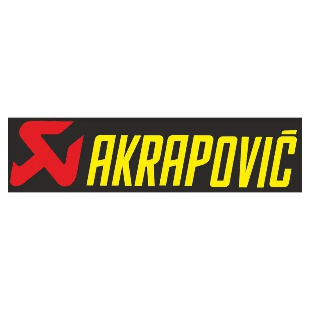 Sticker Master Akrapoviç Sticker – 15 cm | Egzoz Yoksa Ses Var! Sticker Master