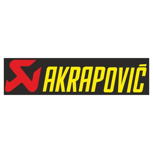 Sticker Master Akrapoviç Sticker – 15 cm | Egzoz Yoksa Ses Var! Sticker Master