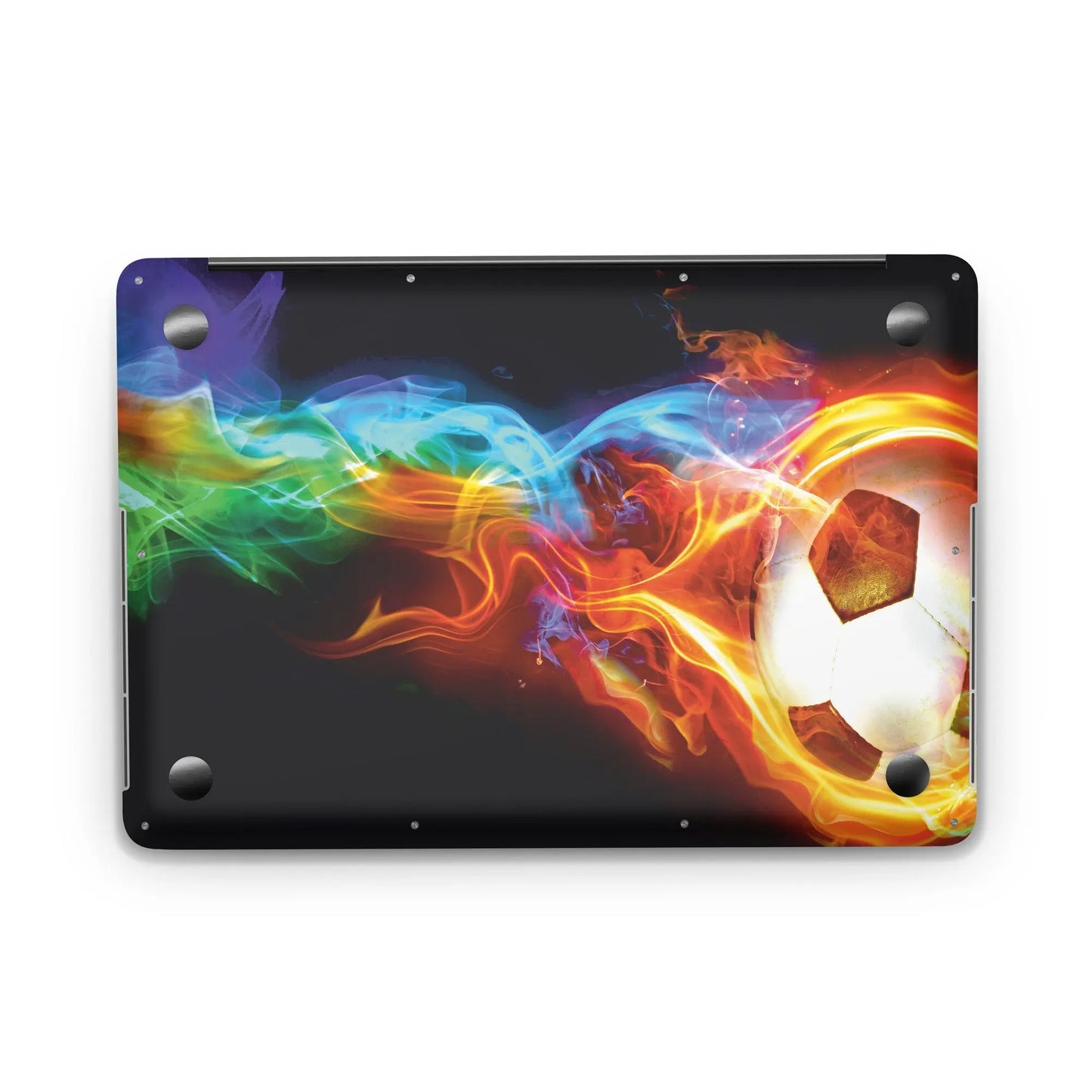 Sticker Master Ateş Topu Evrensel Sticker Dizüstü Bilgisayar Vinil Sticker Decal 12" 13" 13.3" 14" 15" 15.4" 15.6 inç Dizüstü Bilgisayar Çıkartma Koruyucu Macbook Asus Acer Hp Lenovo Huawei Dell İçin - Sticker Master
