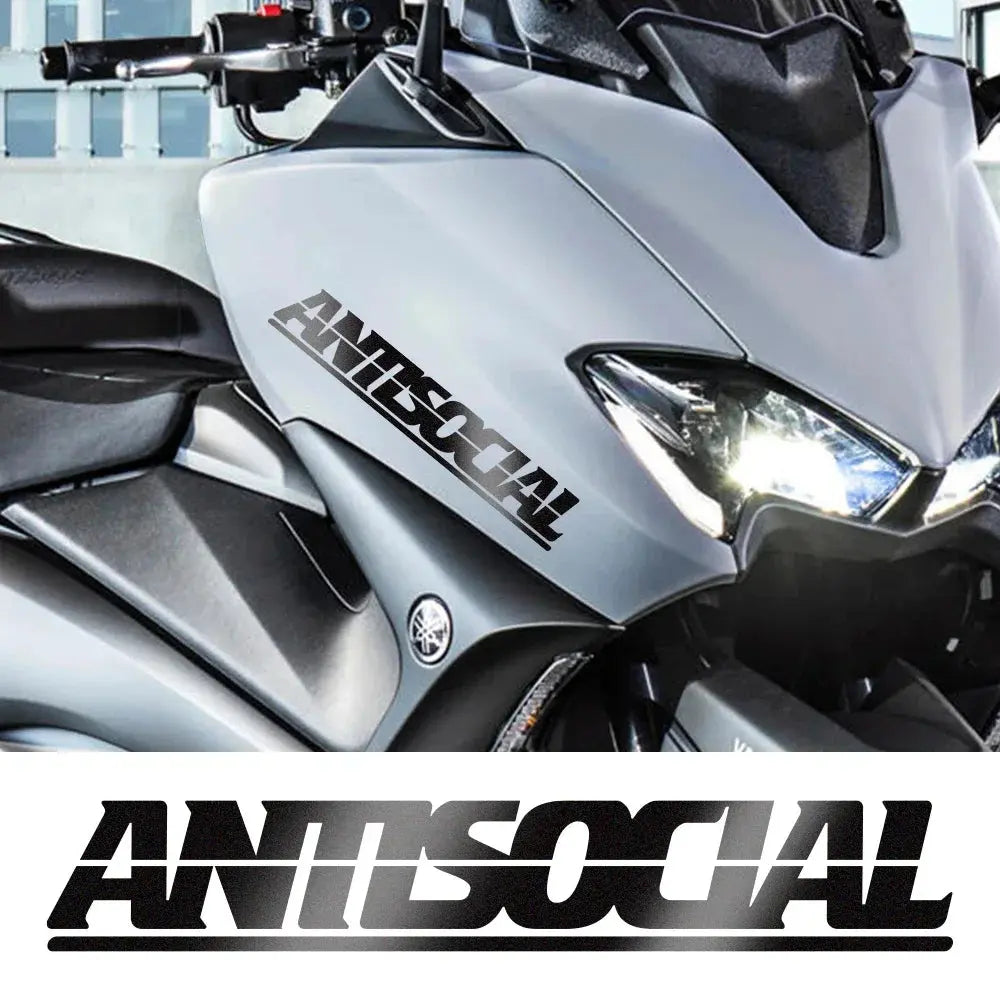 Antisocial Oto Araç Laptop Motor Sticker Etiket Yapıştırma| Sticker Master Sticker Master