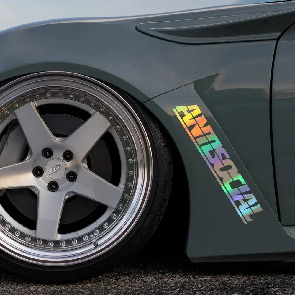 Antisocial Oto Araç Laptop Motor Sticker Etiket Yapıştırma| Sticker Master Sticker Master