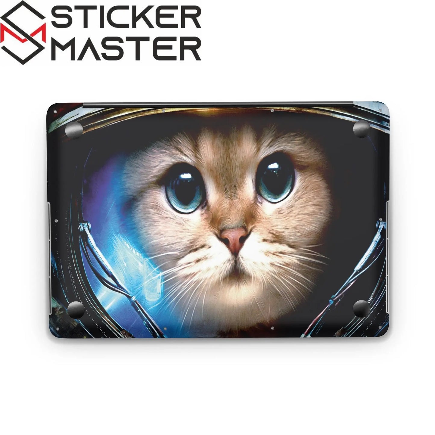 Sticker Master Kedi 3 Evrensel Sticker Dizüstü Bilgisayar Vinil Sticker Decal 12" 13" 13.3" 14" 15" 15.4" 15.6 inç Dizüstü Bilgisayar Çıkartma Koruyucu Macbook Asus Acer Hp Lenovo Huawei Dell İçin - Sticker Master