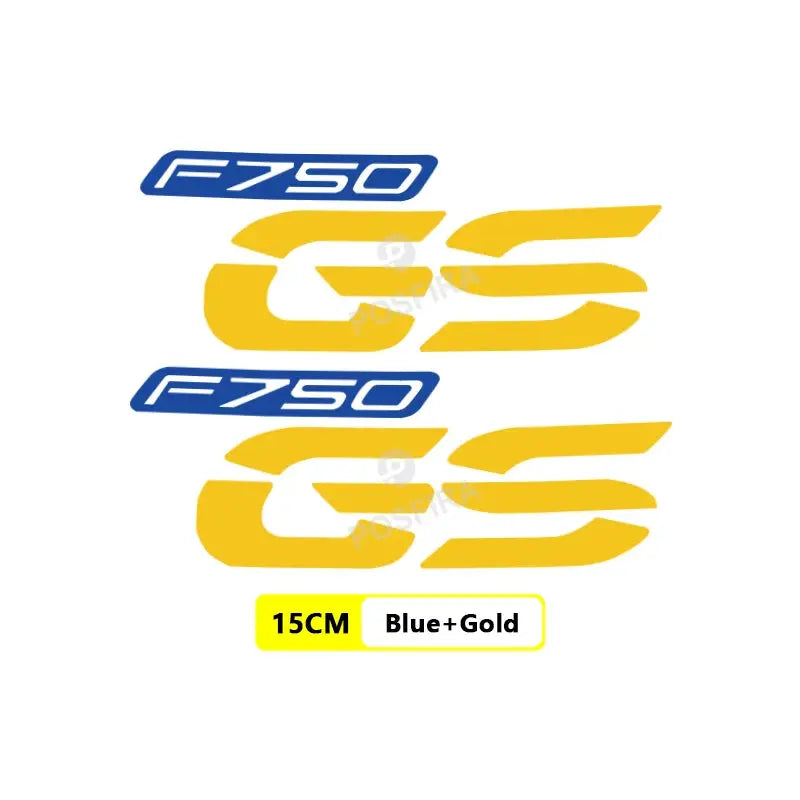 BMW F750GS Sticker | 2018-2023 Uyumlu Yan Grenaj Model Yazısı (Çift) Sticker Master