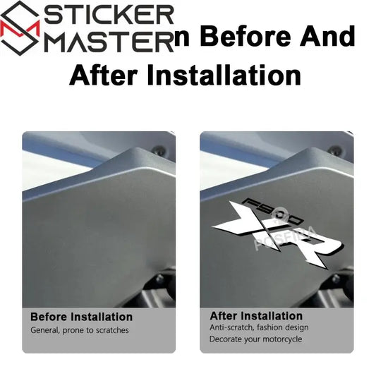 BMW F900XR Sticker | 3D Gölge Efektli F900 XR Grenaj Decal Seti Sticker Master