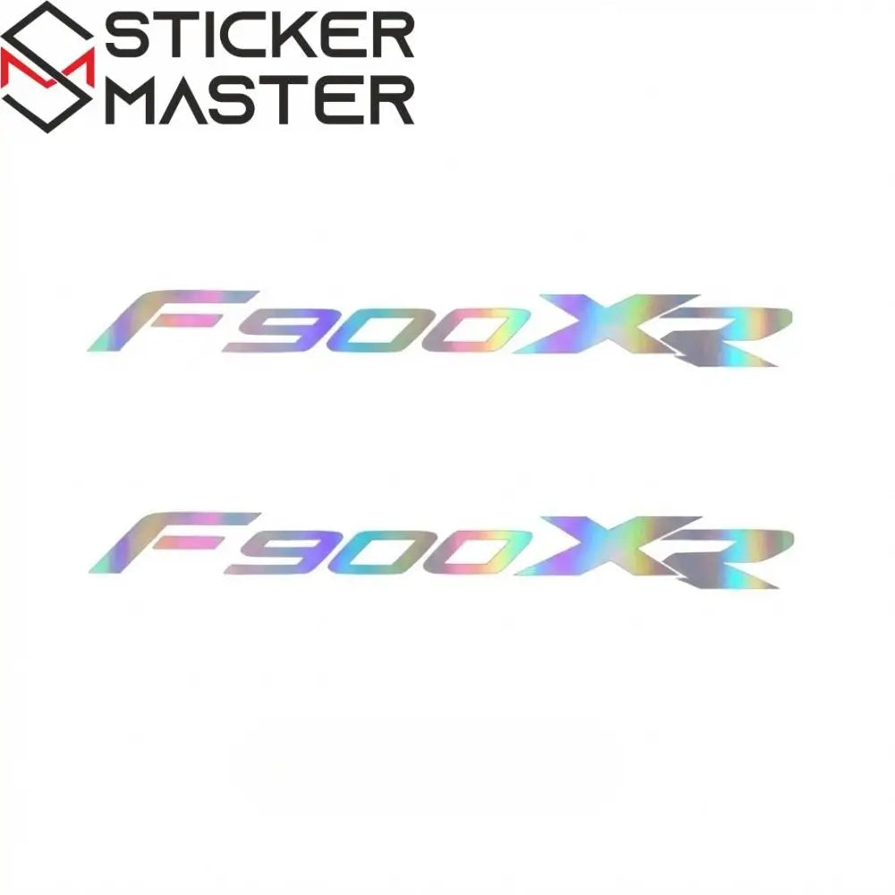 BMW F900XR Sticker | Yan Grenaj Yazısı ve Logo Decal Seti Sticker Master