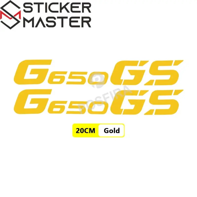 BMW G650GS Sticker Yan Grenaj Logo Seti | Sticker Master - Sticker Master