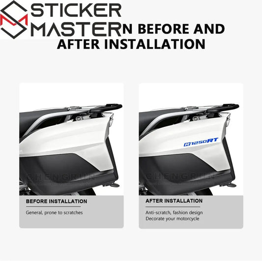 Sticker Master BMW R1250RT Gövde Sticker Seti – Su Geçirmez Sportif Tasarım (2019-2024) - Sticker Master