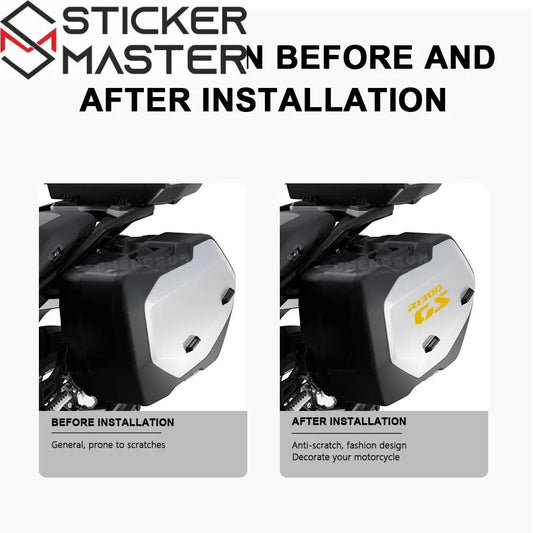 BMW R1300GS Uyumlu Sticker Seti | Su Geçirmez Motosiklet Etiketi 20 cm (2 Adet) Sticker Master