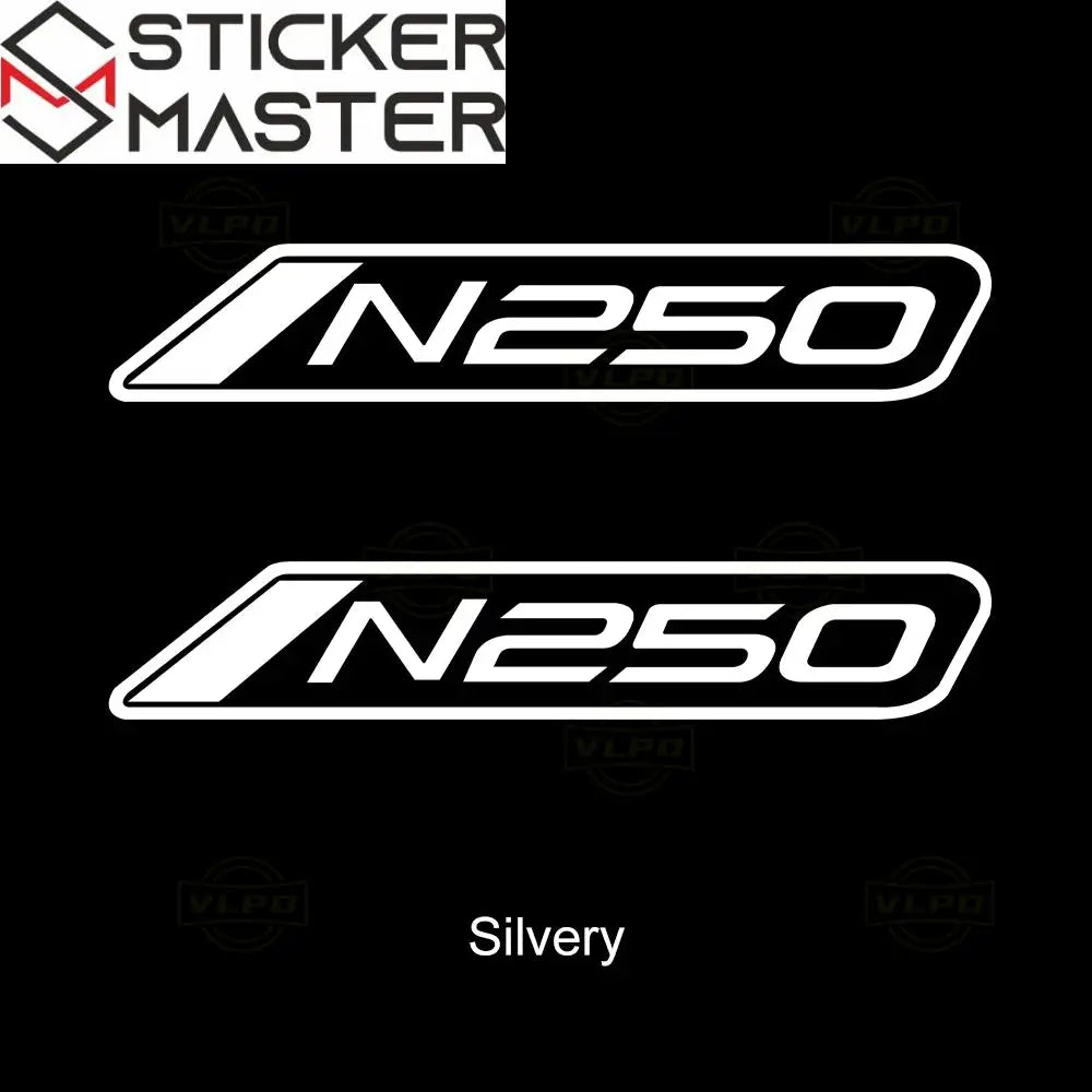 Bajaj Pulsar N250 Sticker | 2022-2025 Uyumlu Ön Yan Grenaj Logo Seti Sticker Master