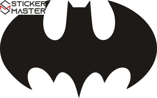 Sticker Master Yarasa Sticker - Batman Sticker Motor, Kask, Laptop, Araba, Oto Araç İçin Dayanıklı Etiket Decal 15 Cm