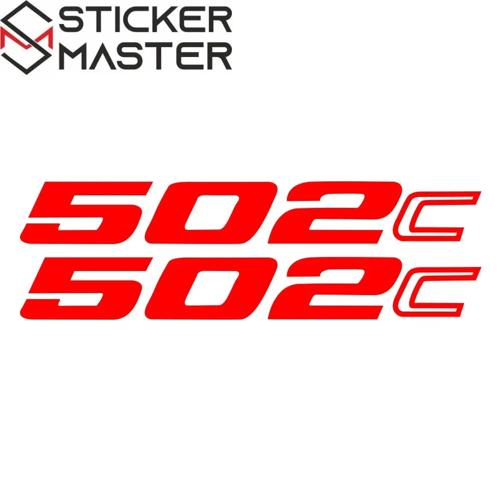 Sticker Master Benelli 502C Sticker Set – Suya Dayanıklı Vinil (2019-2023) - Sticker Master