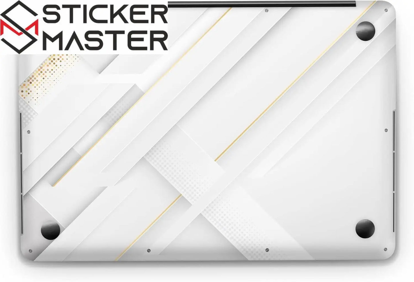 Sticker Master Paper Style Abstract Evrensel Sticker Dizüstü Bilgisayar Vinil Sticker Decal 12" 13" 13.3" 14" 15" 15.4" 15.6 inç Dizüstü Bilgisayar Çıkartma Koruyucu Macbook Asus Acer Hp Lenovo Huawei Dell İçin - Sticker Master