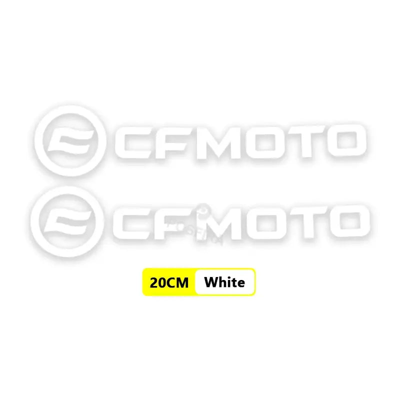 CFMoto Sticker | Orijinal Logo Çıkartması (2 Adet) | Sticker Master - Sticker Master