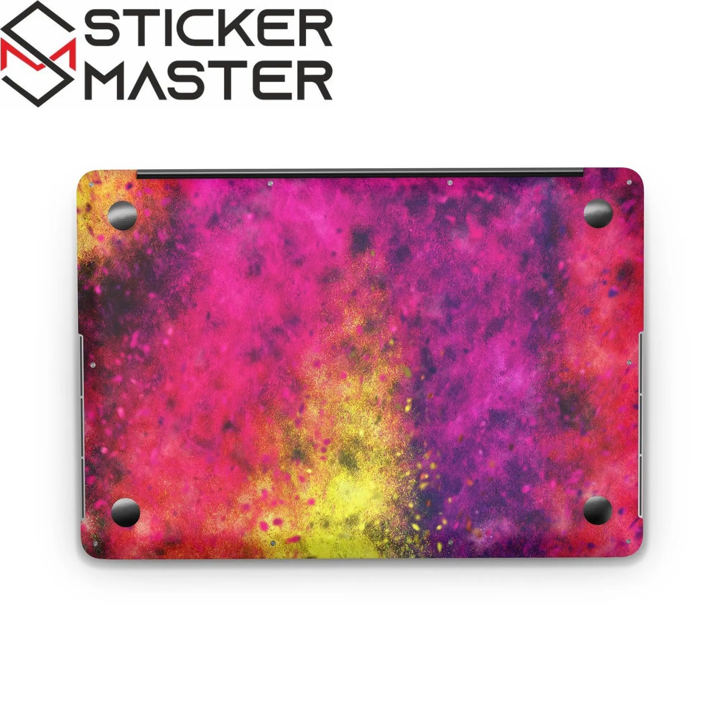 Sticker Master Colorful Dust 6 Evrensel Sticker Dizüstü Bilgisayar Vinil Sticker Decal 12" 13" 13.3" 14" 15" 15.4" 15.6 inç Dizüstü Bilgisayar Çıkartma Koruyucu Macbook Asus Acer Hp Lenovo Huawei Dell İçin - Sticker Master