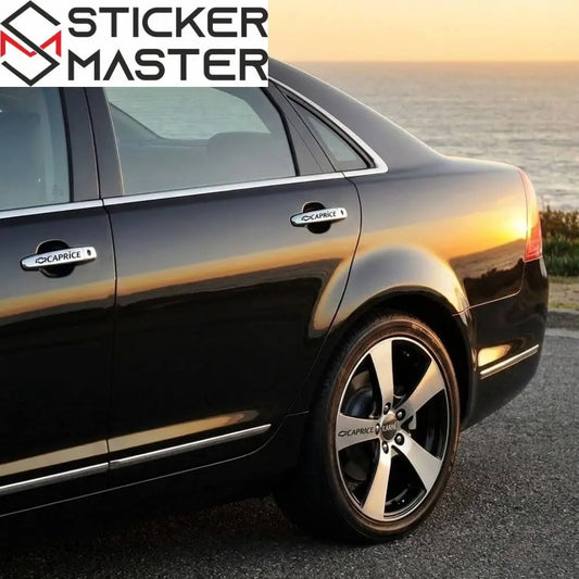 Chevrolet Caprice Sticker Kapı Kolu ve Jant Yazısı Seti | Sticker Master - Sticker Master