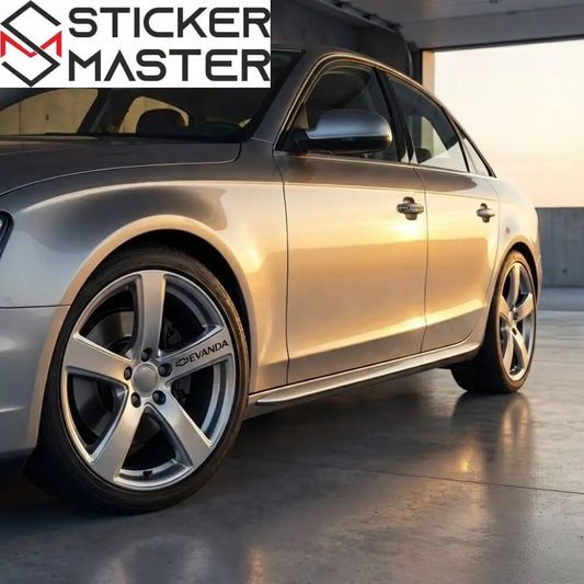 Chevrolet Evanda Sticker Kapı Kolu ve Jant Yazısı Seti | Sticker Master