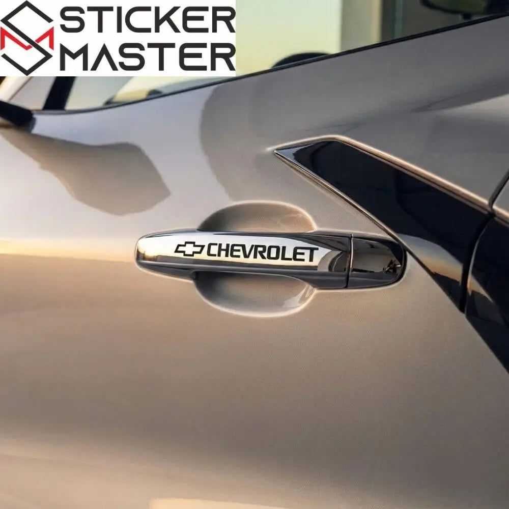Chevrolet Kapı Kolu Jant Sticker Seti 8 Parça | Sticker Master Sticker Master