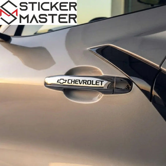 Chevrolet Kapı Kolu Jant Sticker Seti 8 Parça | Sticker Master Sticker Master