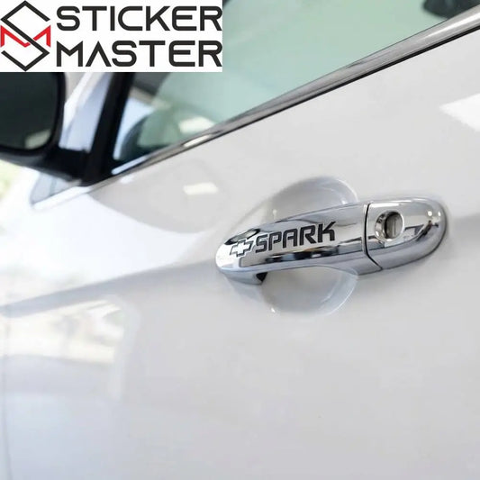 Chevrolet Spark Sticker Kapı Kolu ve Jant Yazısı Seti | Sticker Master Sticker Master