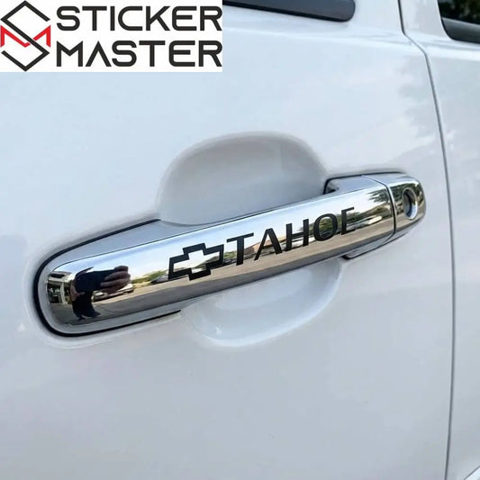 Chevrolet Tahoe Sticker Kapı Kolu ve Jant Yazısı Seti | Sticker Master