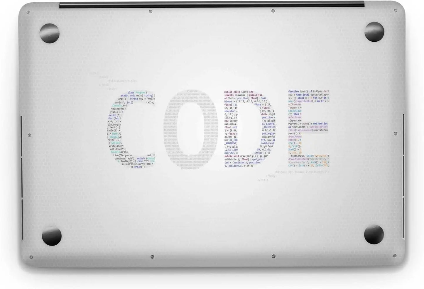 Sticker Master Code Evrensel Sticker Dizüstü Bilgisayar Vinil Sticker Decal 12" 13" 13.3" 14" 15" 15.4" 15.6 inç Dizüstü Bilgisayar Çıkartma Koruyucu Macbook Asus Acer Hp Lenovo Huawei Dell İçin - Sticker Master