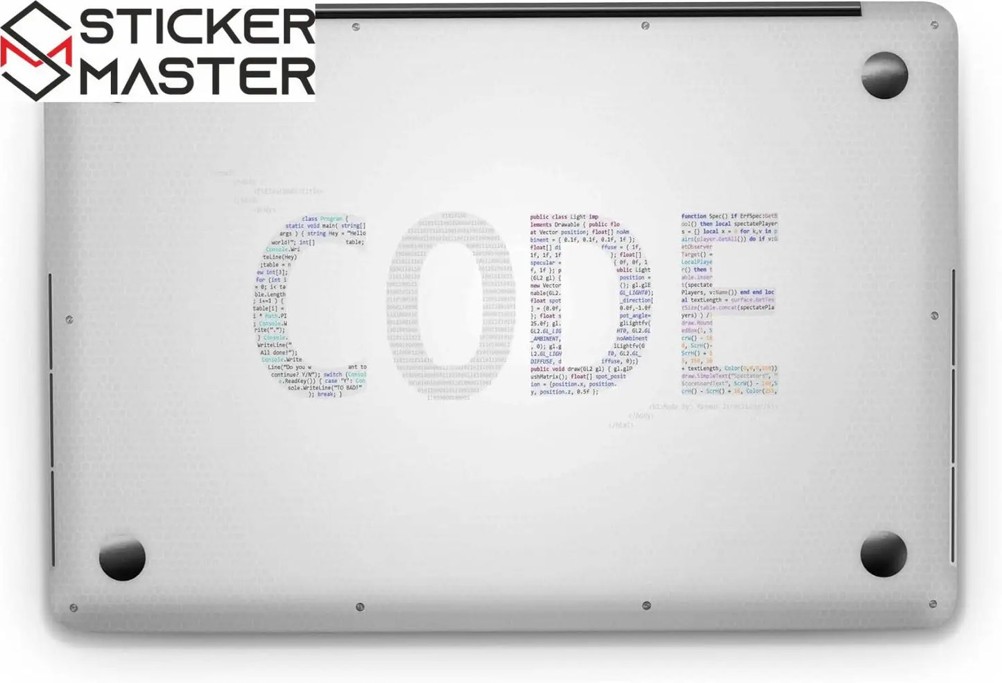 Sticker Master Code Evrensel Sticker Dizüstü Bilgisayar Vinil Sticker Decal 12" 13" 13.3" 14" 15" 15.4" 15.6 inç Dizüstü Bilgisayar Çıkartma Koruyucu Macbook Asus Acer Hp Lenovo Huawei Dell İçin - Sticker Master