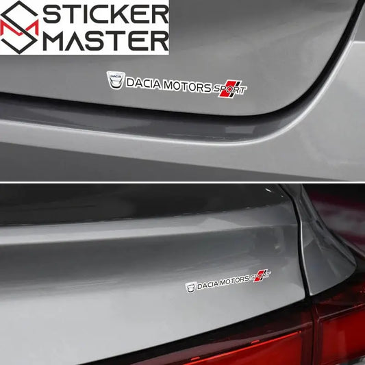 Dacia Motors Sport Sticker Ayna ve Kapı Kolu Seti 4 Adet | Sticker Master - Sticker Master