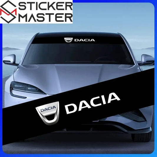 Dacia Ön Cam Sticker Duster Sandero Cam Güneşlik Yazısı | Sticker Master - Sticker Master