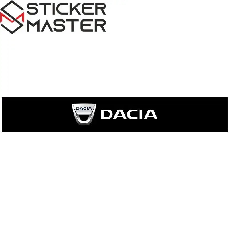 Dacia Ön Cam Sticker Duster Sandero Cam Güneşlik Yazısı | Sticker Master - Sticker Master