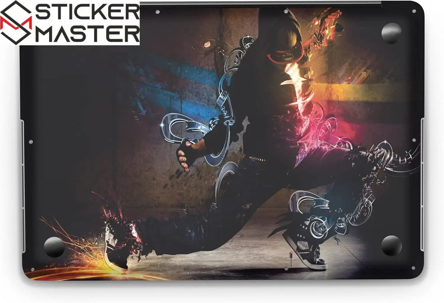 Sticker Master Human Evrensel Sticker Dizüstü Bilgisayar Vinil Sticker Decal 12" 13" 13.3" 14" 15" 15.4" 15.6 inç Dizüstü Bilgisayar Çıkartma Koruyucu Macbook Asus Acer Hp Lenovo Huawei Dell İçin - Sticker Master