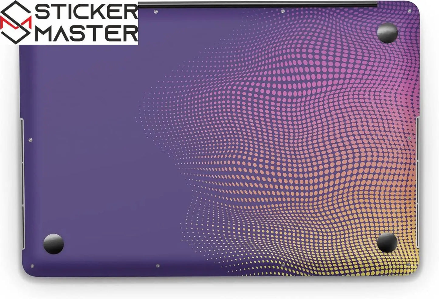 Sticker Master Gradient Background Evrensel Sticker Dizüstü Bilgisayar Vinil Sticker Decal 12" 13" 13.3" 14" 15" 15.4" 15.6 inç Dizüstü Bilgisayar Çıkartma Koruyucu Macbook Asus Acer Hp Lenovo Huawei Dell İçin - Sticker Master