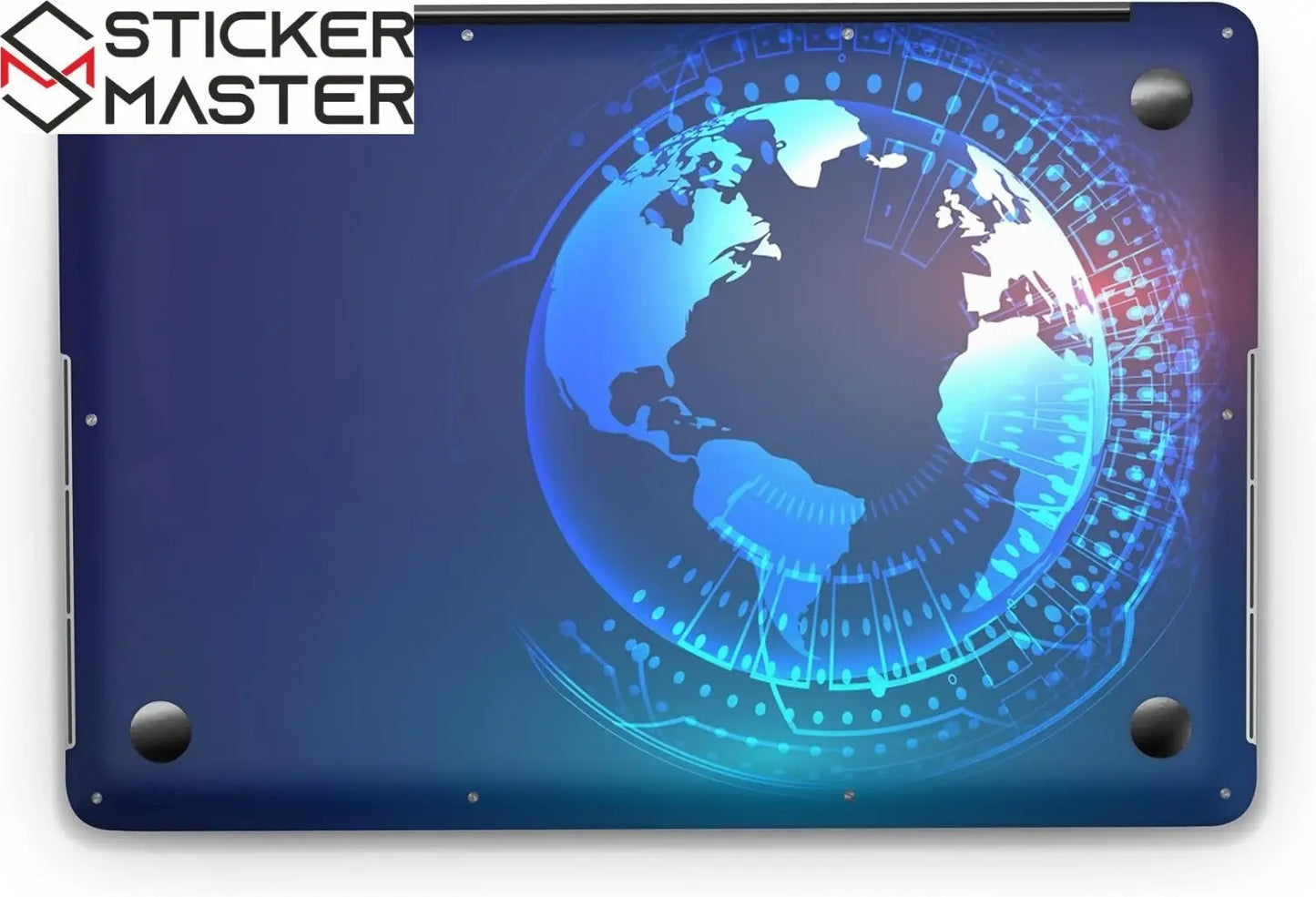 Sticker Master Digital Technology Evrensel Sticker Dizüstü Bilgisayar Vinil Sticker Decal 12" 13" 13.3" 14" 15" 15.4" 15.6 inç Dizüstü Bilgisayar Çıkartma Koruyucu Macbook Asus Acer Hp Lenovo Huawei Dell İçin - Sticker Master