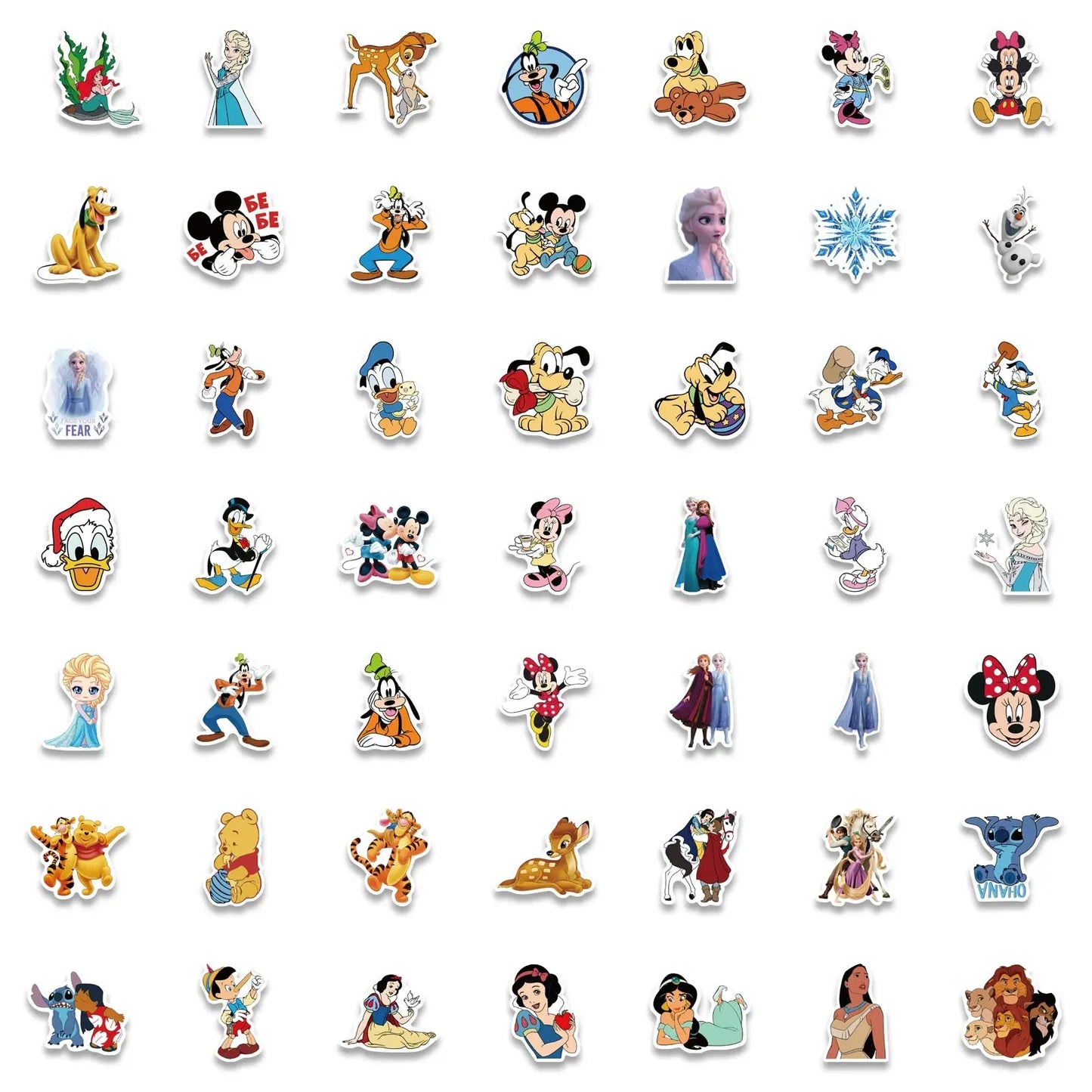 50'li Disney Karakterleri Sticker Seti | Sticker Master - Sticker Master