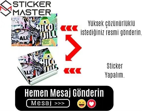 Sticker Master 4x4 Don't Follow Me Off Road Sticker Seti Motor, Kask, Laptop, Araba, Oto Araç İçin Dayanıklı Etiket Decal