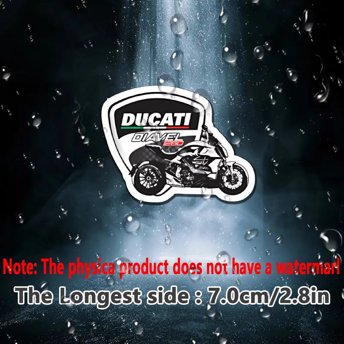 Ducati Diavel 1260cc Logo Sticker 2’li Set Vinil Etiket | Sticker Master - Sticker Master