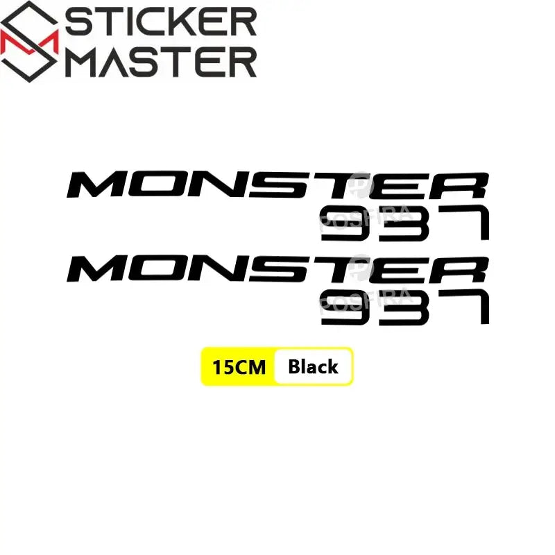 Ducati Monster 937 Sticker | 2021-2024 Depo ve Grenaj Modeli (Çift) Sticker Master