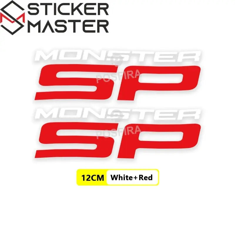 Ducati Monster SP Sticker 937 Grenaj Logo Seti | Sticker Master - Sticker Master